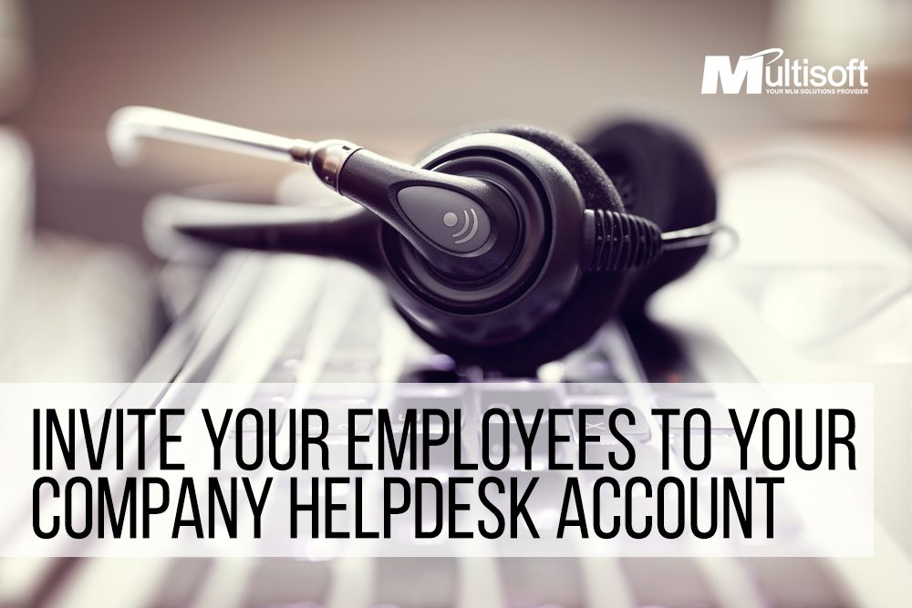 Invite New Employees To Your Company Helpdesk