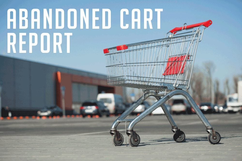 Abandoned Cart Report