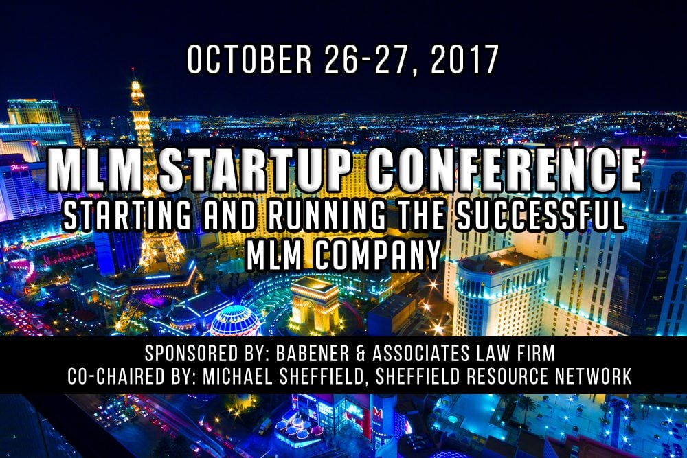 MLM Startup Conference October 26-27, 2017